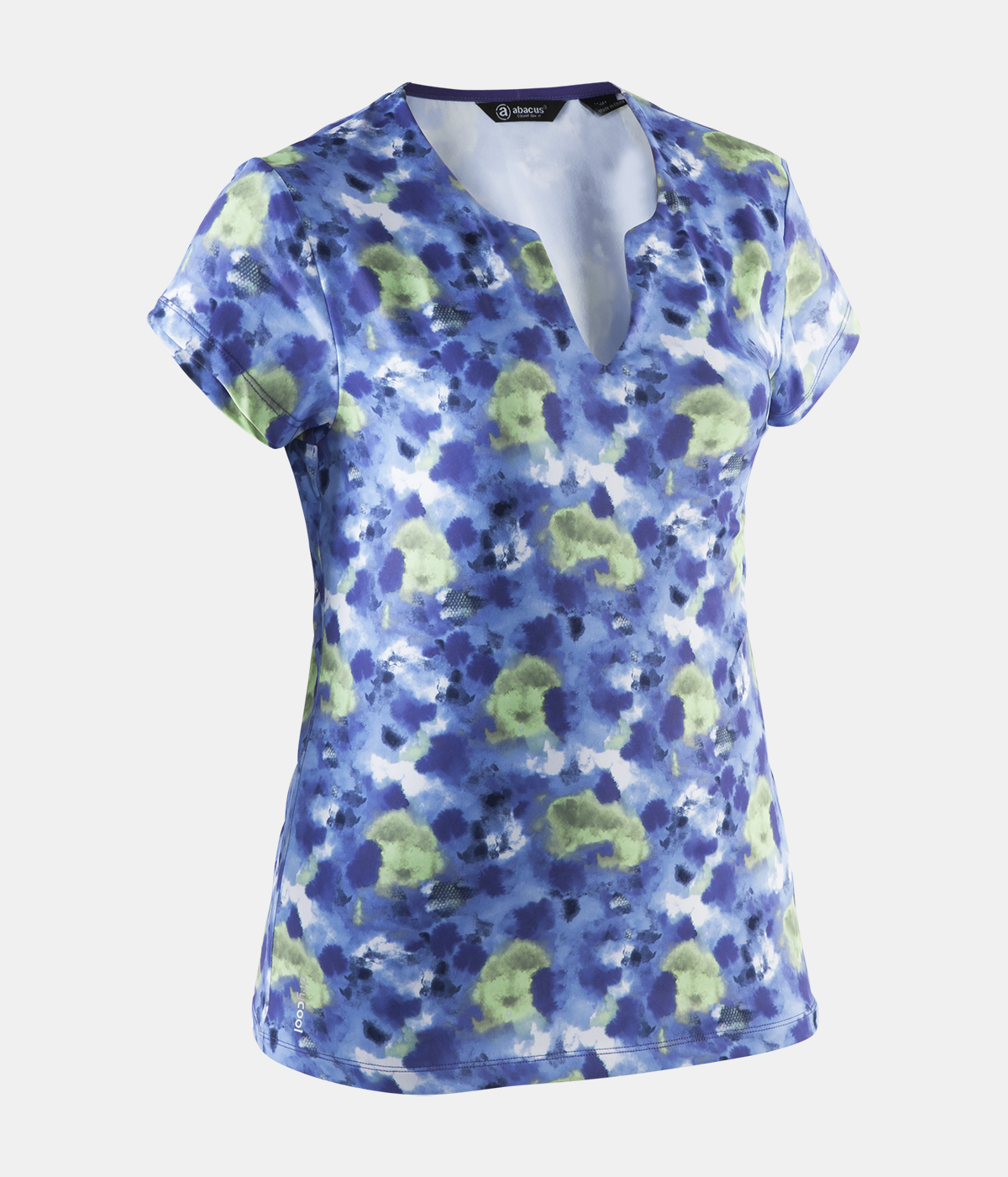 ABACUS LDS ELSA CUPSLEEVE 071-PURPLE FLOWER S 25040711