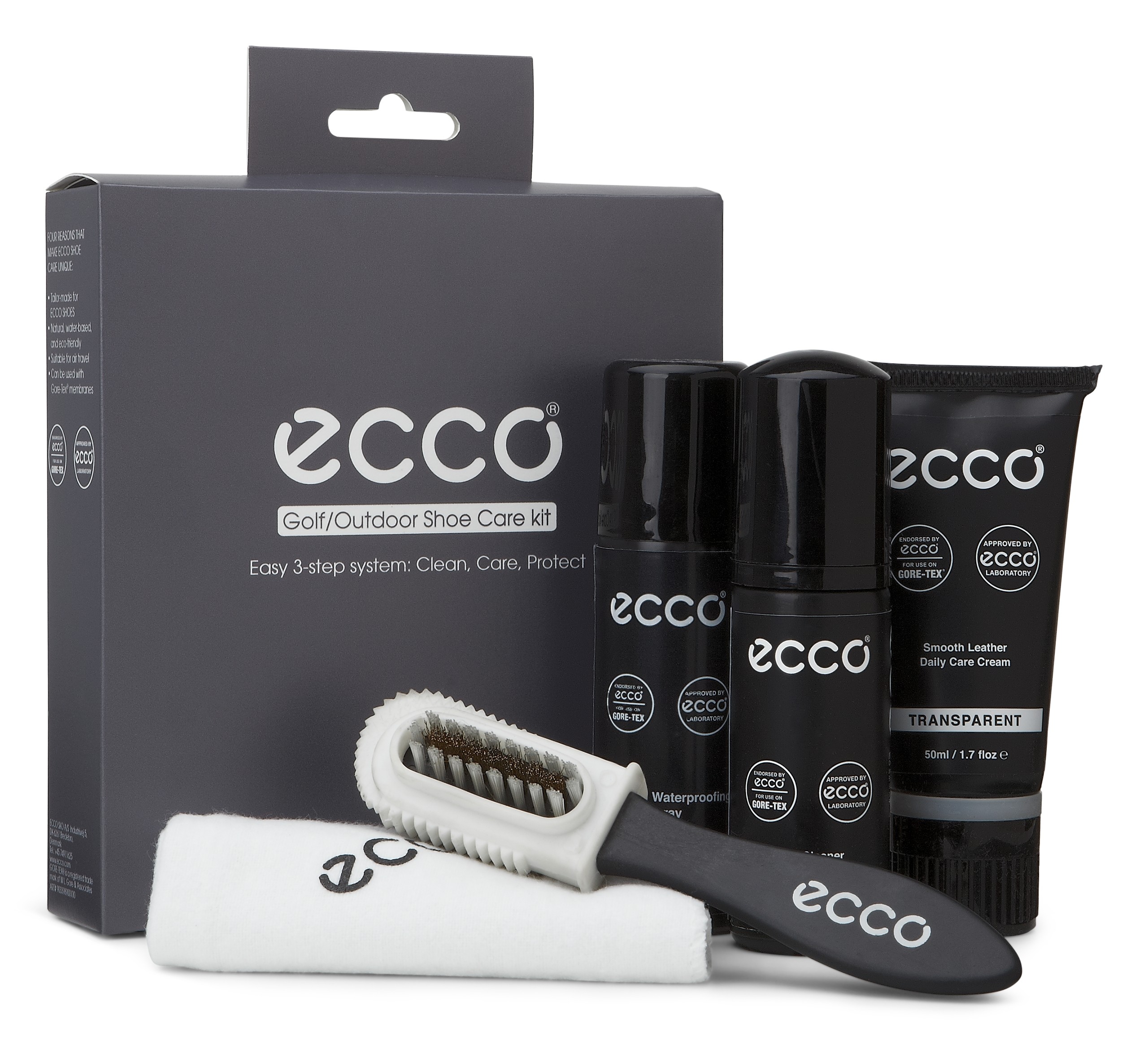 Ecco Golf/Outdoor Shoe Care Kit