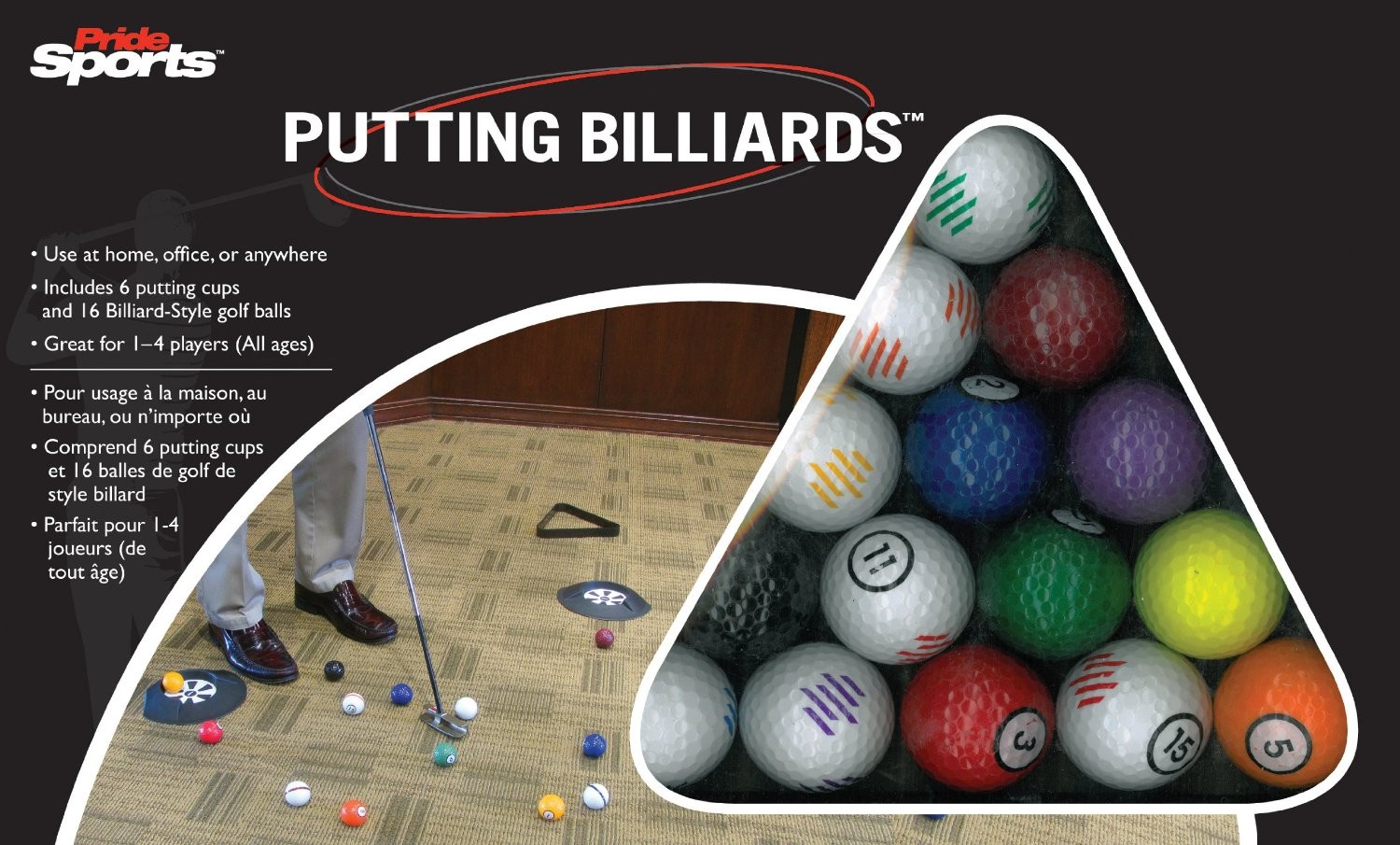 Pride Sports Billardowy zestaw do puttowania