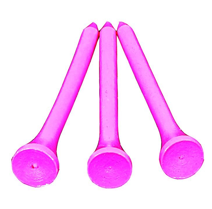 PINK NEON TEE'S Drewniane 40 Sztuk