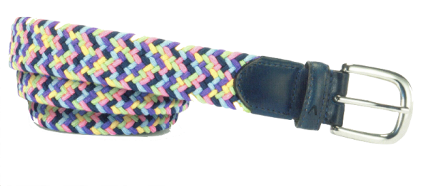 Alberto Gurtel Multicolour Braided Belt