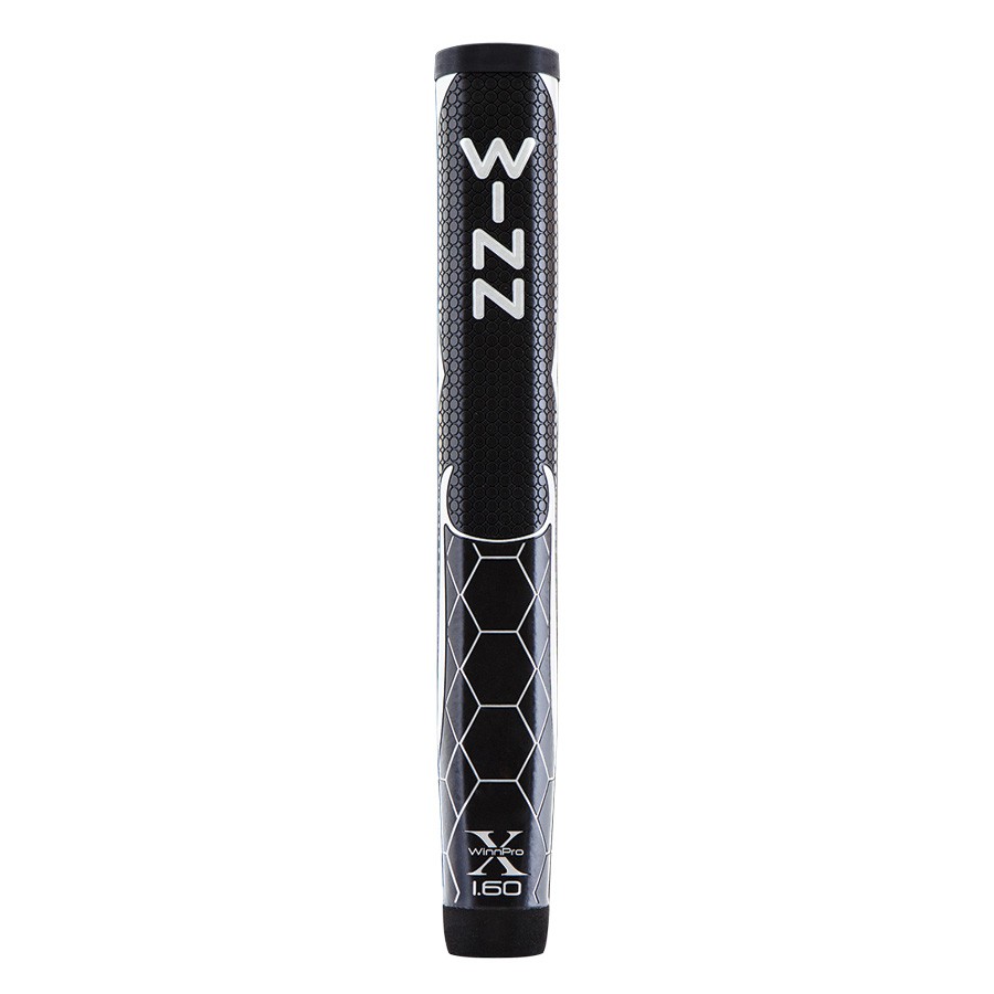 WINN PRO X 1.60" FAT PUTTER GRIP Black/Silver