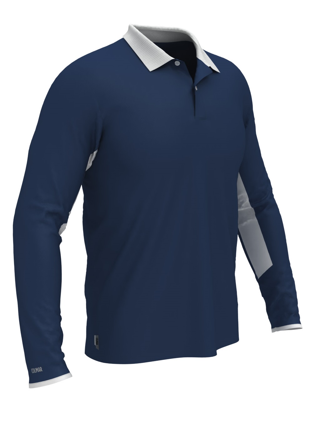 Colmar Polo Longsleeve BLUE/WHITE