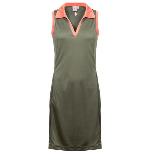 Sukienka Cross NOSTALGIA Lichen green ● 2018