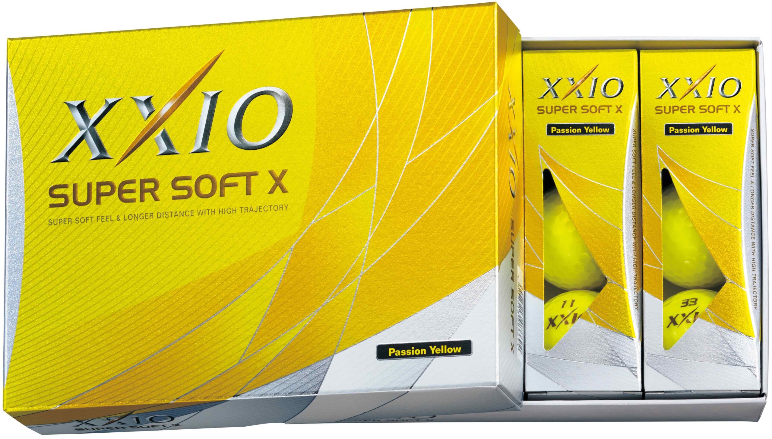 Piłeczki XXIO Super Soft X Żółte