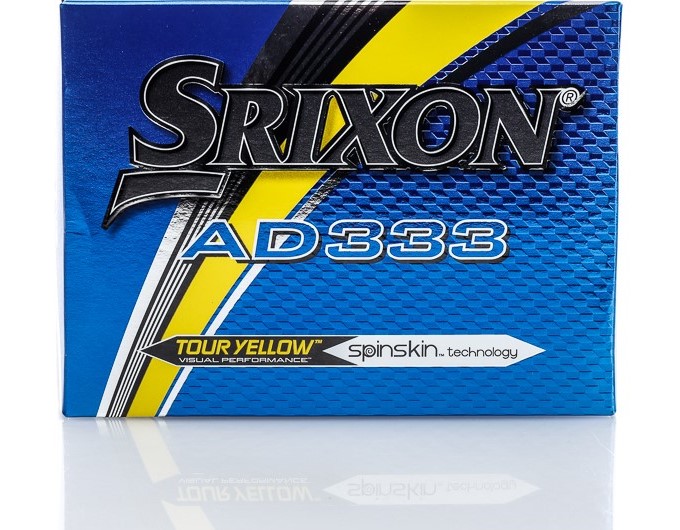 Piłki Srixon AD333 TOUR YELLOW ● Tuzin