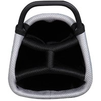 Torba golfowa BIG MAX AQUA OCEAN biało-czarno-pomarańczowa