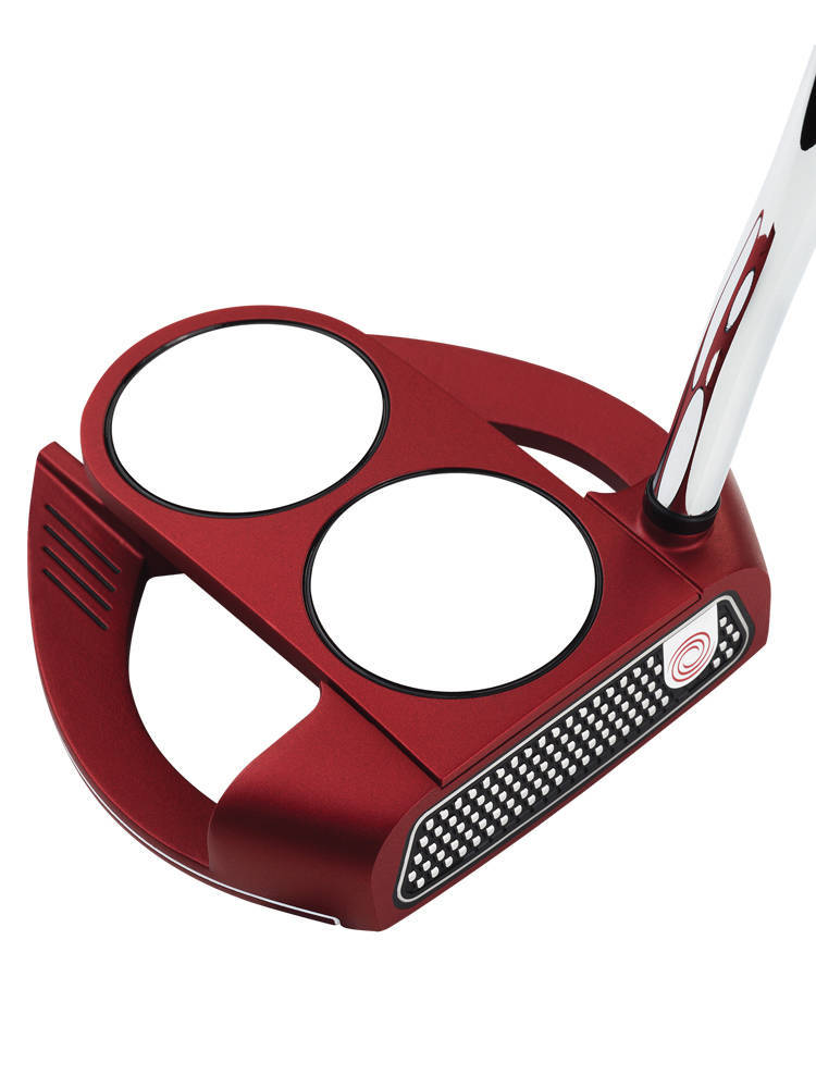 Odyssey O-Works 2-Ball FANG Red SuperStroke 2.0 34"