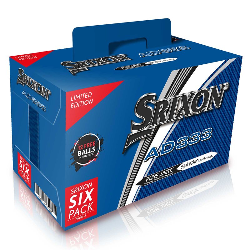 Srixon AD333 Golf Balls Six Pack Limited Edition