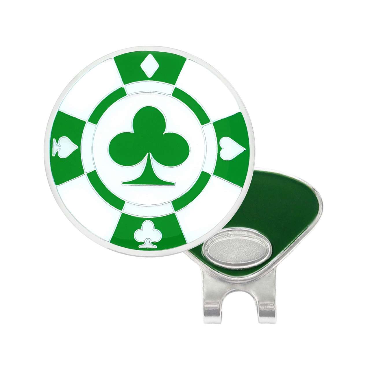 Ball marker Navika • Pokerchip Green