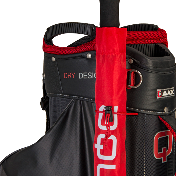 BIG MAX AQUA Sport 3 czarno-szaro-czerwona