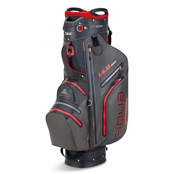 BIG MAX AQUA Sport 3 czarno-szaro-czerwona