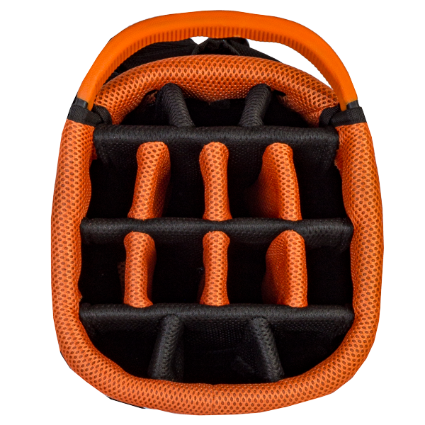 Torba golfowa BIG MAX Dri Lite Hybrid Tour 2021 • Granatowo-pomarańczowa