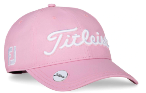 Czapka z daszkiem Titleist Tour Performance Ball Marker różowa