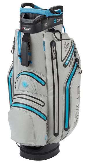 Torba golfowa Big Max AQUA DRIVE Cart Bag srebrno-kobaltowa