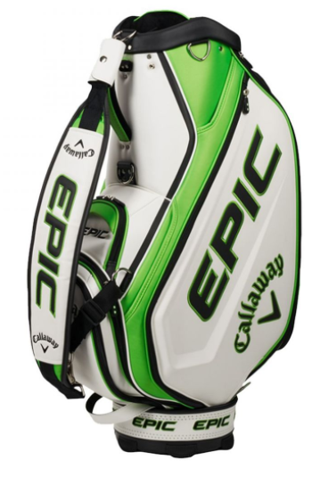 Torba golfowa Callaway Epic Tour Staff Golf Bag 2021 biało-zielono-czarna