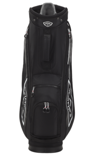 Torba golfowa Callaway Chev Dry 14 Golf Cart Bag czarno-biała-szara