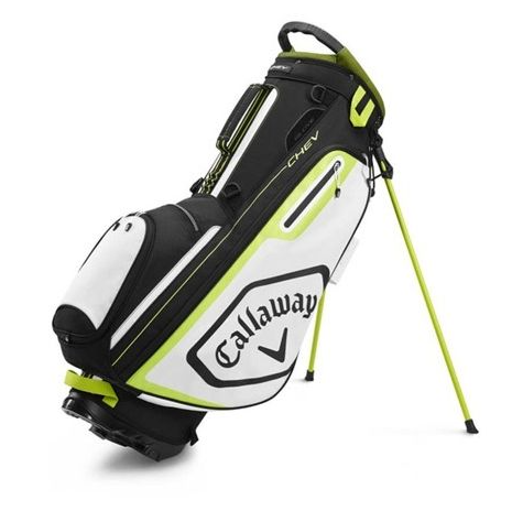 Torba golfowa Callaway Chev Stand Bag czarno-żółto-biała