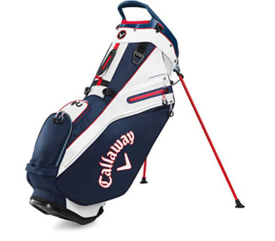 Torba golfowa Callaway Fairway 14 Stand Bag 2020 granatowo-biało-czerowona