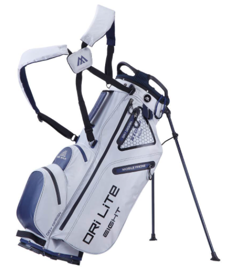 Torba golfowa BIG MAX Dri Lite Eight Stand Bag srebrno-niebieska