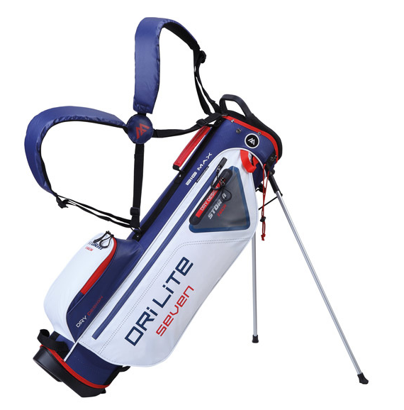 Torba golfowa BIG MAX Dri Lite Seven Stand Bag biało-błętino-czerowna
