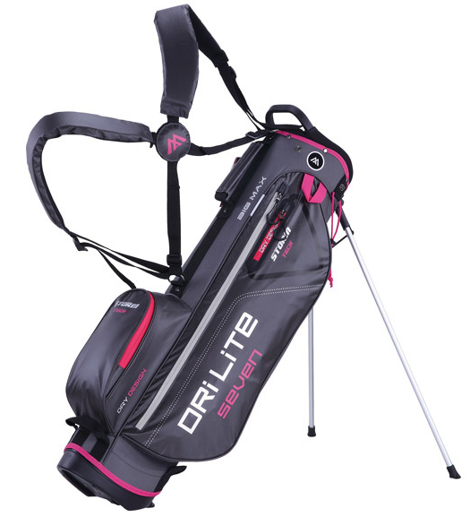 Torba golfowa BIG MAX Dri Lite Seven Stand Bag ciemnoszaro-purpurowa