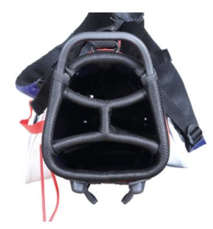 Torba golfowa BIG MAX Dri Lite Seven Stand Bag ciemnoszaro-purpurowa