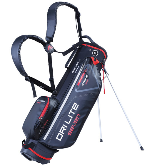 Torba golfowa BIG MAX Dri Lite Seven Stand Bag czarno-czerwona