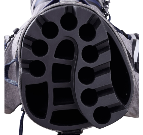 Torba golfowa BIG MAX AQUA Silencio 3 Cartbag szaro-błękitna