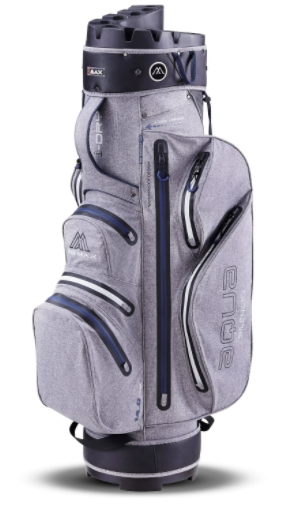 Torba golfowa BIG MAX AQUA Silencio 3 Cartbag szaro-błękitna