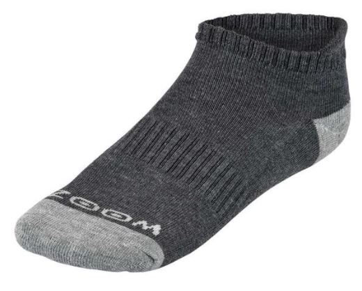 Stopki Zoom Ankle 3-pak srebrno-szare