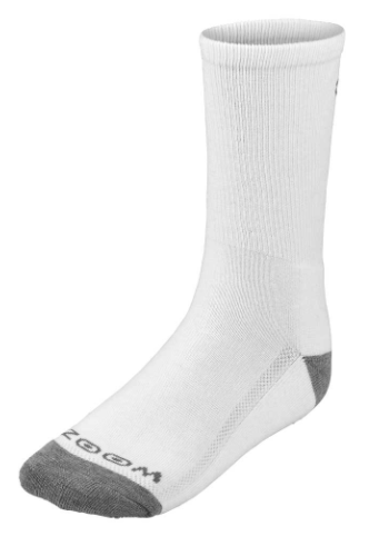 Skarpetki Zoom Crew 3-pak srebrno-czarne