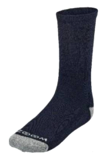 Skarpetki Zoom Crew 3-pak srebrno-granatowe