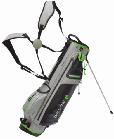 Torba golfowa BIG MAX Dri Lite 7 srebrno-czarno-limonkowa