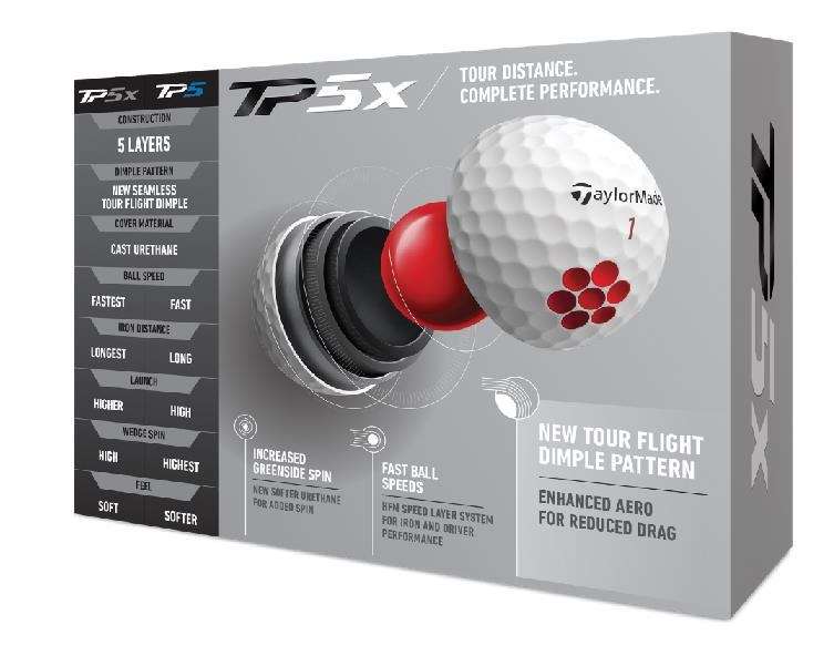 PIŁKI GOLFOWE TAYLORMADE TP5x