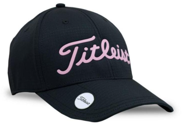 Czapka z daszkiem Titleist Performance Ball Marker czarno-różowa
