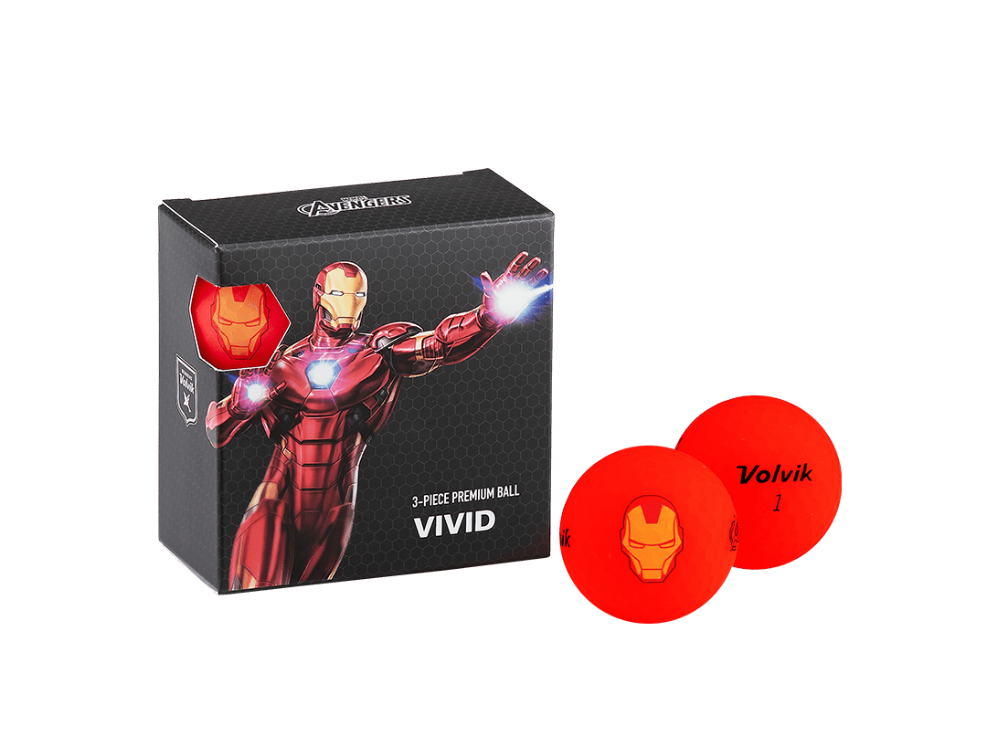 Piłki Golfowe MARVEL VOLVIK 4 BALL PACK
