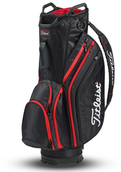 Torba golfowa Titleist Lightweight czarno-czerowna