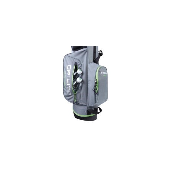 Torba golfowa BIG MAX Dri Lite Seven Stand Bag • Srebrno-limonkowa