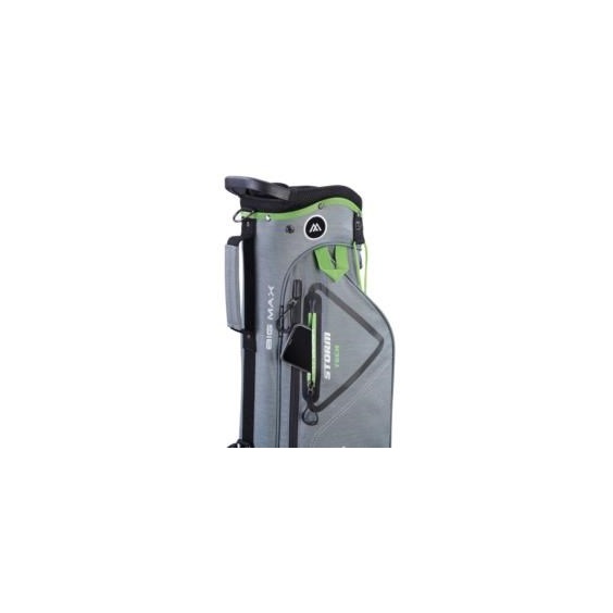 Torba golfowa BIG MAX Dri Lite Seven Stand Bag • Srebrno-limonkowa