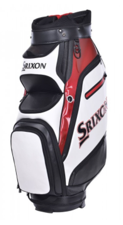 Torba golfowa Srixon Tour Cart Bag 2019 biało-czarno-czerowna