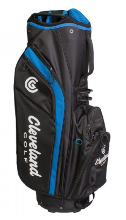 Torba golfowa Cleveland Cart Bag czarno-niebieska