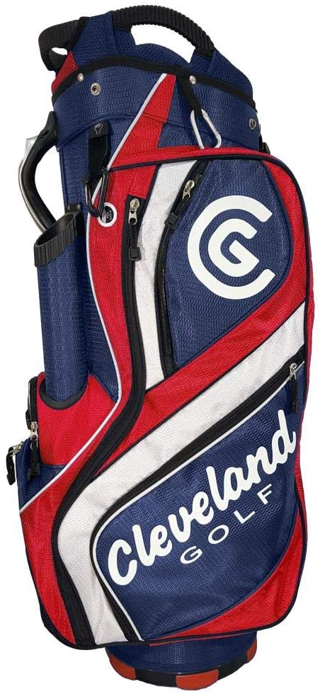 Torba golfowa Cleveland CG błękitno-czerwono-czarna