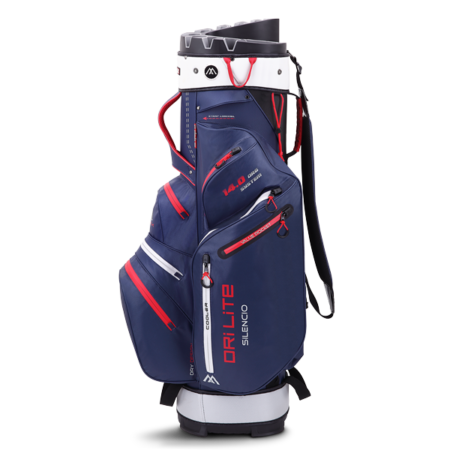 Torba wózkowa Big Max Dri Lite SILENCIO 2 (granatowo-srebrno-czerwona)