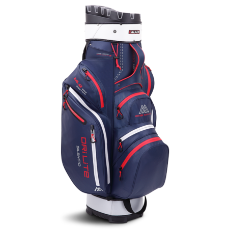 Torba wózkowa Big Max Dri Lite SILENCIO 2 (granatowo-srebrno-czerwona)