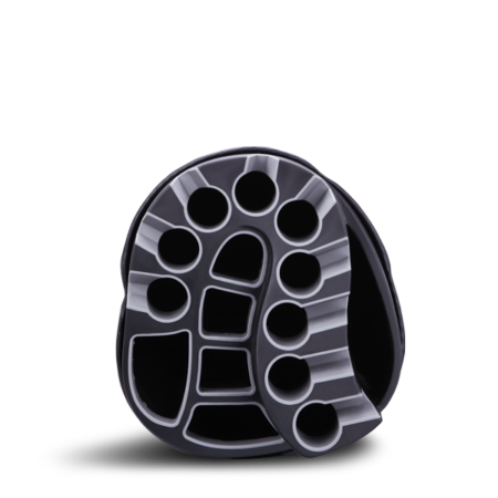 Torba wózkowa Big Max Dri Lite SILENCIO 2 (granatowo-srebrno-czerwona)