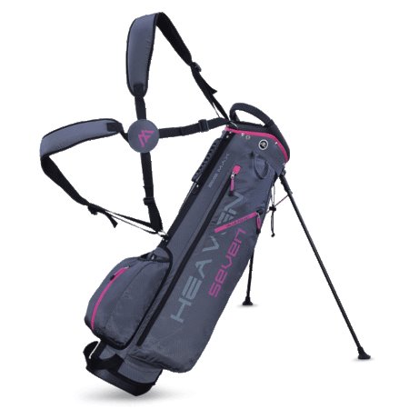 Torba stojąca Big Max Heven SEAVEN (grafitowo-fuksjowa)