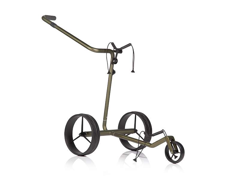JuCad Carbon Travel Verde Black 2.0 - elektryczny wózek golfowy