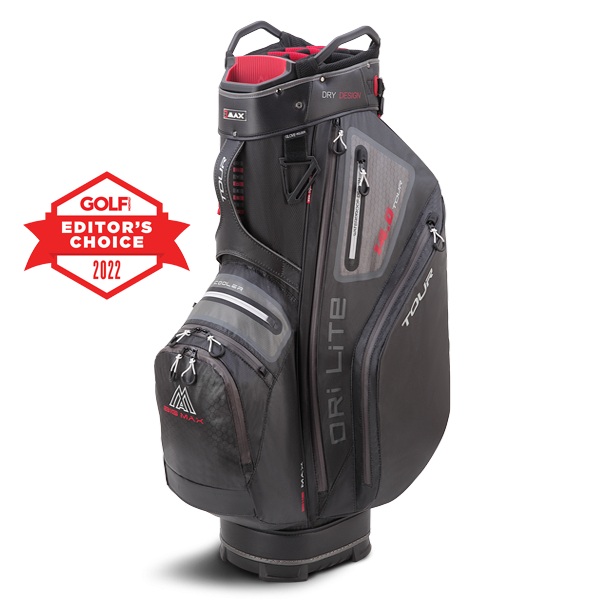 Torba wózkowa Big Max DRI LITE TOUR (czarno-grafitowo-bordowa)