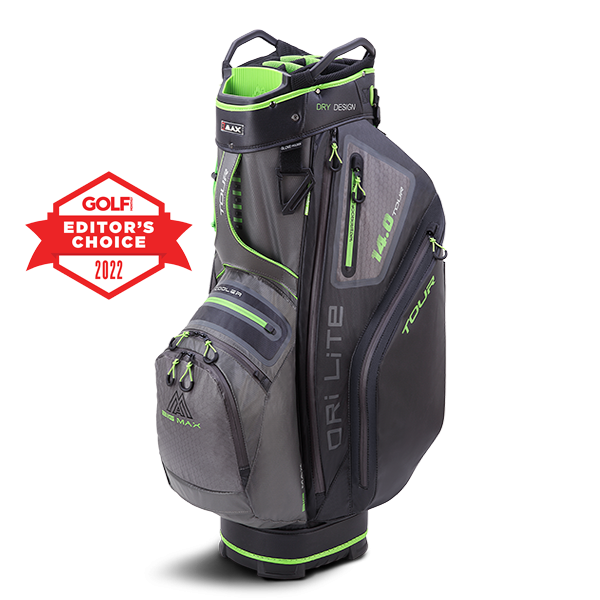 Torba wózkowa Big Max DRI LITE TOUR (grafitowo-czarno-limonkowa)